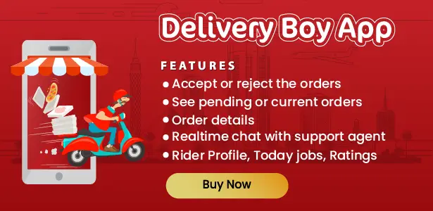 Restaurant Food Delivery & Ordering System With Delivery Boy - iOS - 7
