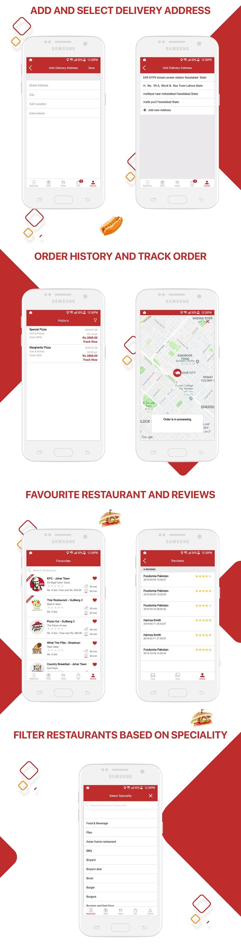 Restaurant Food Delivery & Ordering System With Delivery Boy - iOS - 13