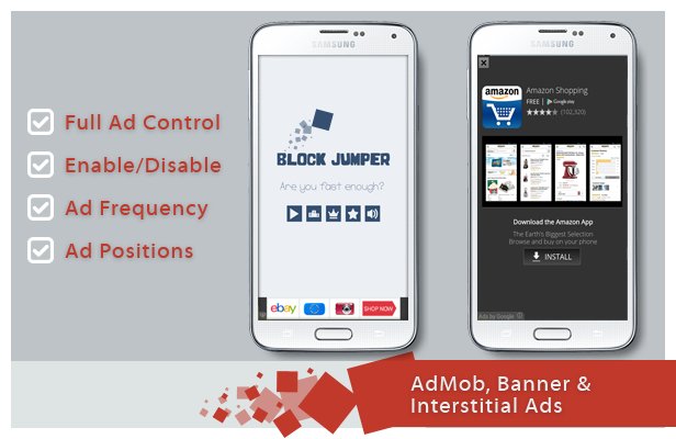 Block Jumper - Admob + Leaderboard + Share + Rate - 5