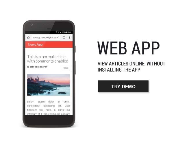The Ultimate News App Template - 7
