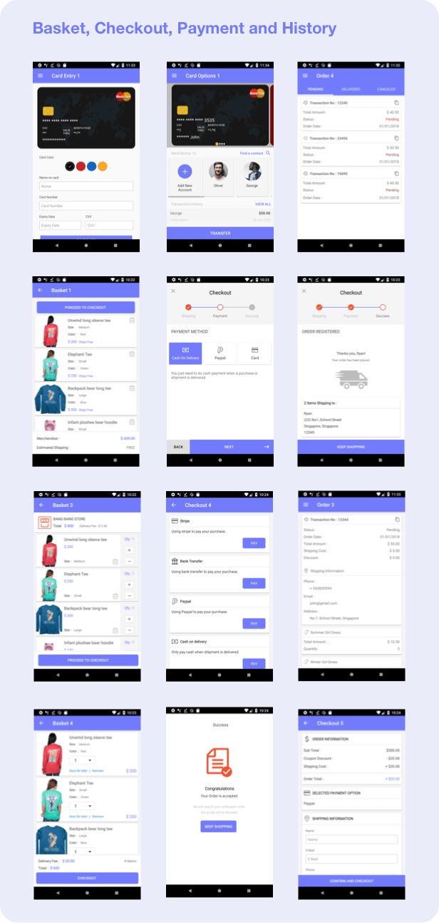 Kotlin Material Design (Google Android Material Design UI Components and Template Collection) 1.2 - 13