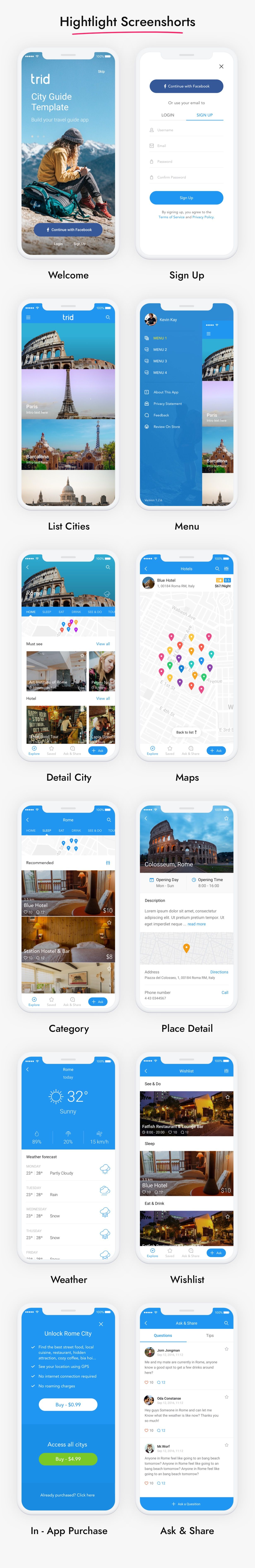City Travel Guide iOS App