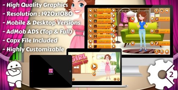 50 HTML5 GAMES!!! SUPER BUNDLE №1 (Construct 3 | Construct 2 | Capx) - 17