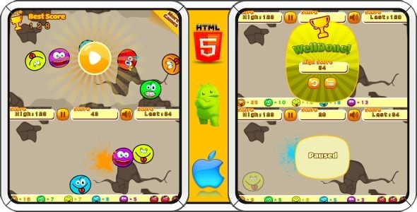 Super Cowboy Run - HTML5 Game, Mobile Version+AdMob!!! (Construct 3 | Construct 2 | Capx) - 60