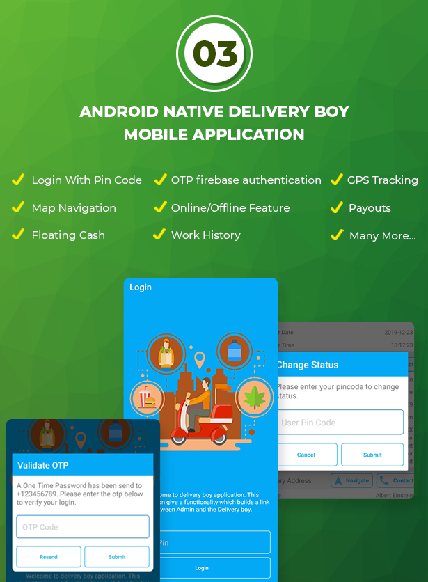 Ecommerce Solution with Delivery App For Grocery, Food, Pharmacy, Any Store / Laravel + Android Apps - 5