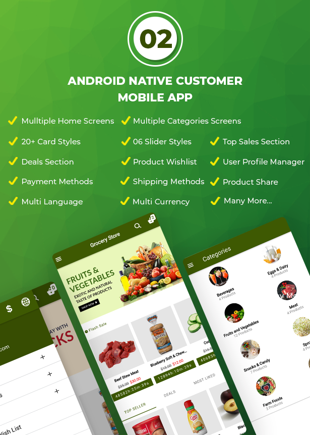 Ecommerce Solution with Delivery App For Grocery, Food, Pharmacy, Any Store / Laravel + Android Apps - 4