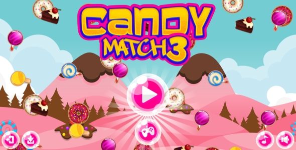 Jewels Match - HTML5 Game + Mobile + AdMob (Construct 3 | Construct 2 | Capx) - 14