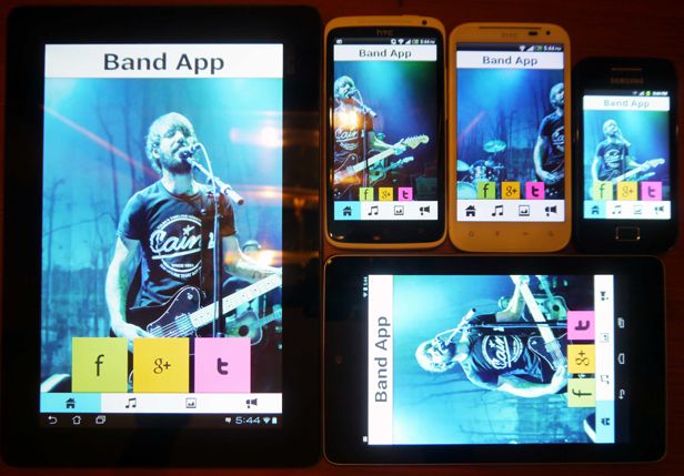 Musician - A Music Band Android App - 9