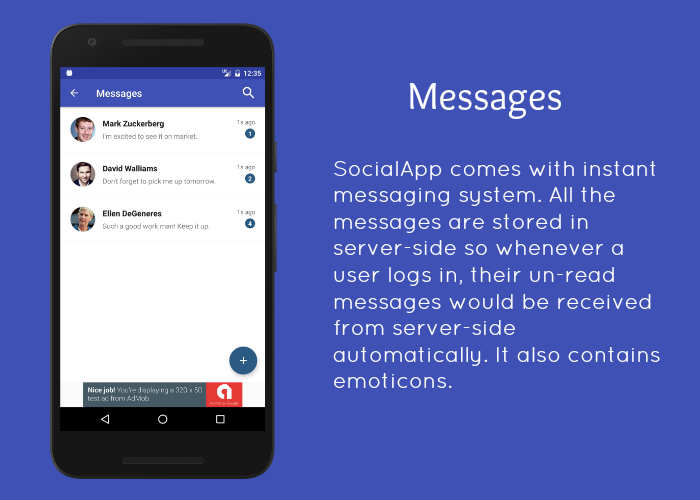 SocialApp - Full Android Application - 6