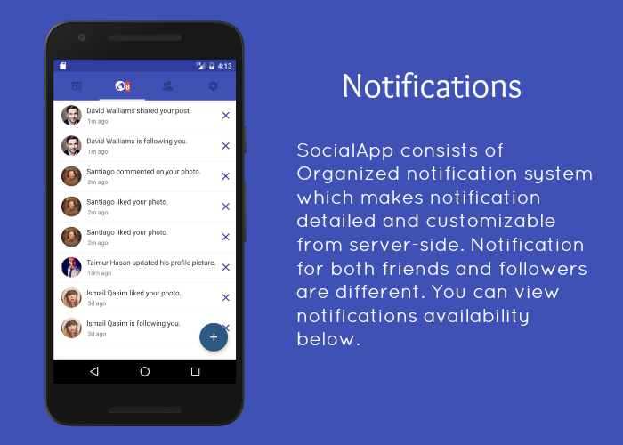 SocialApp - Full Android Application - 4