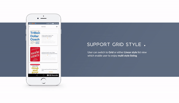 Books4u - Android Ebook App + Admin panel - 7