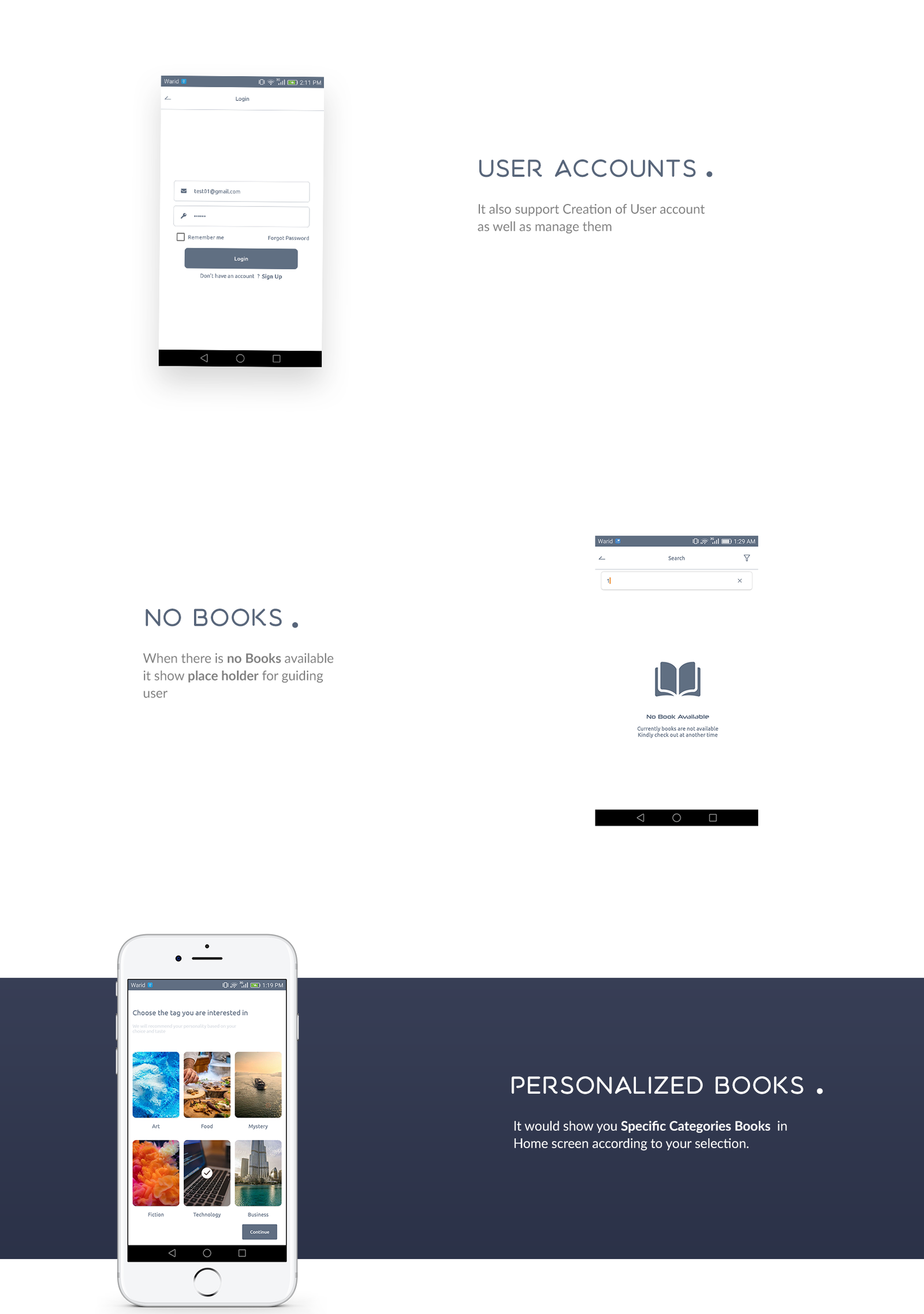 Books4u - Android Ebook App + Admin panel - 9