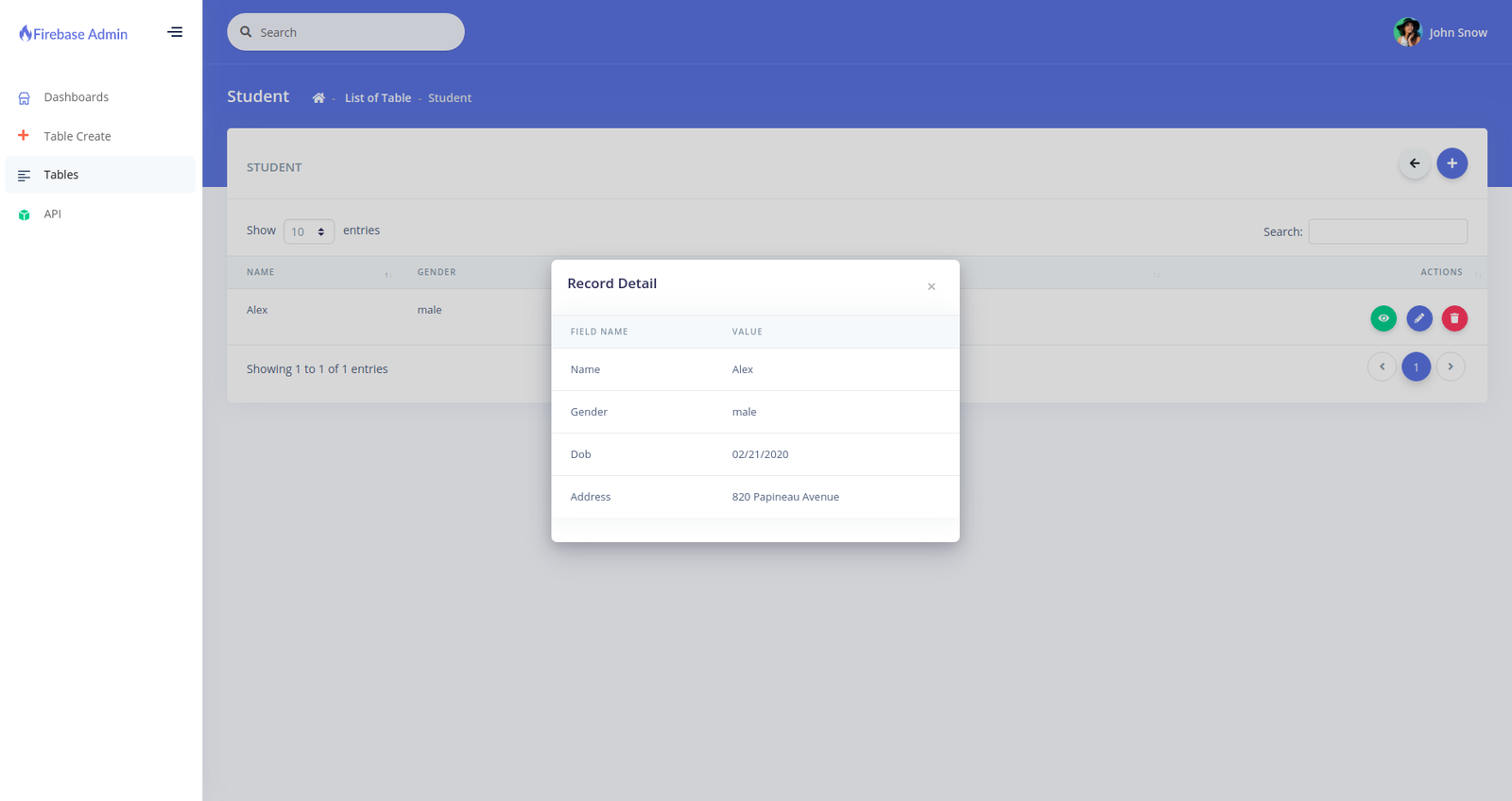 Firebase Admin Dashboard With Auto API & Form Builder - 3