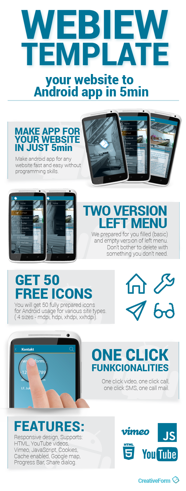 WebView Android Template App - 2