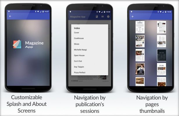 Magazine App for Android - 1