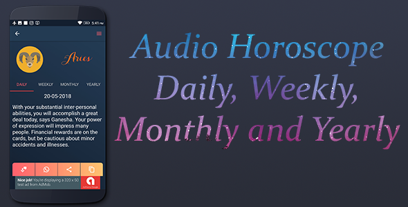 Horoscope (With Audio) - Daily, Weekly, Monthly, Yearly - 2