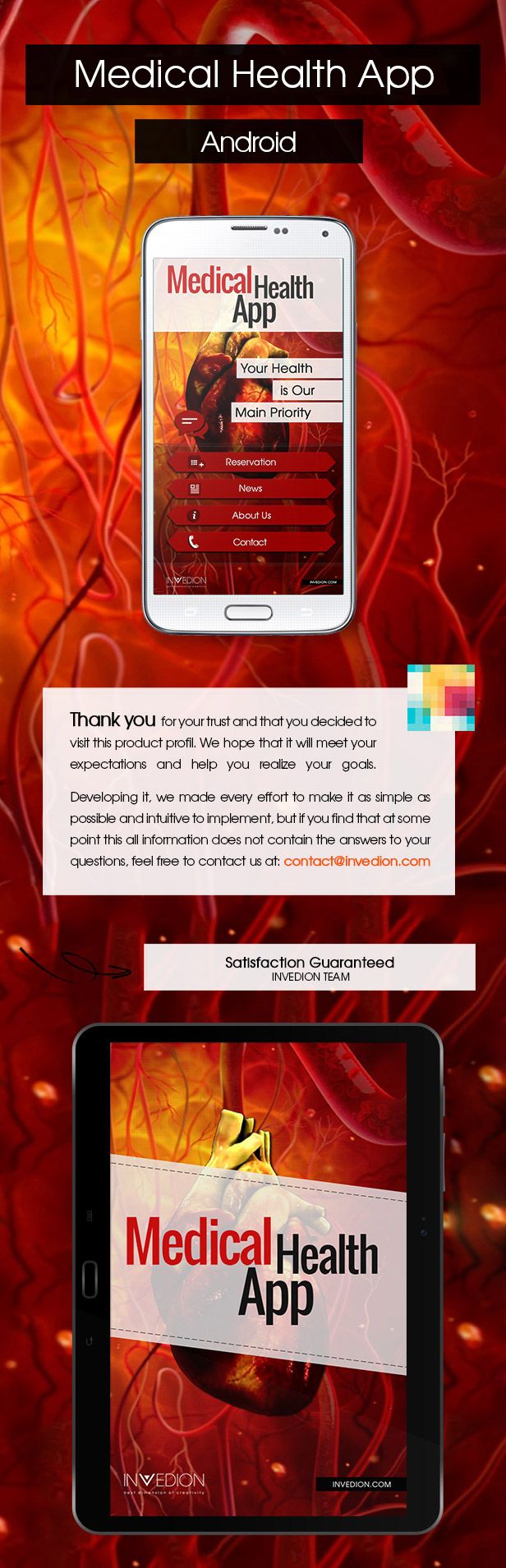 Medical Health App With CMS - Android - 1