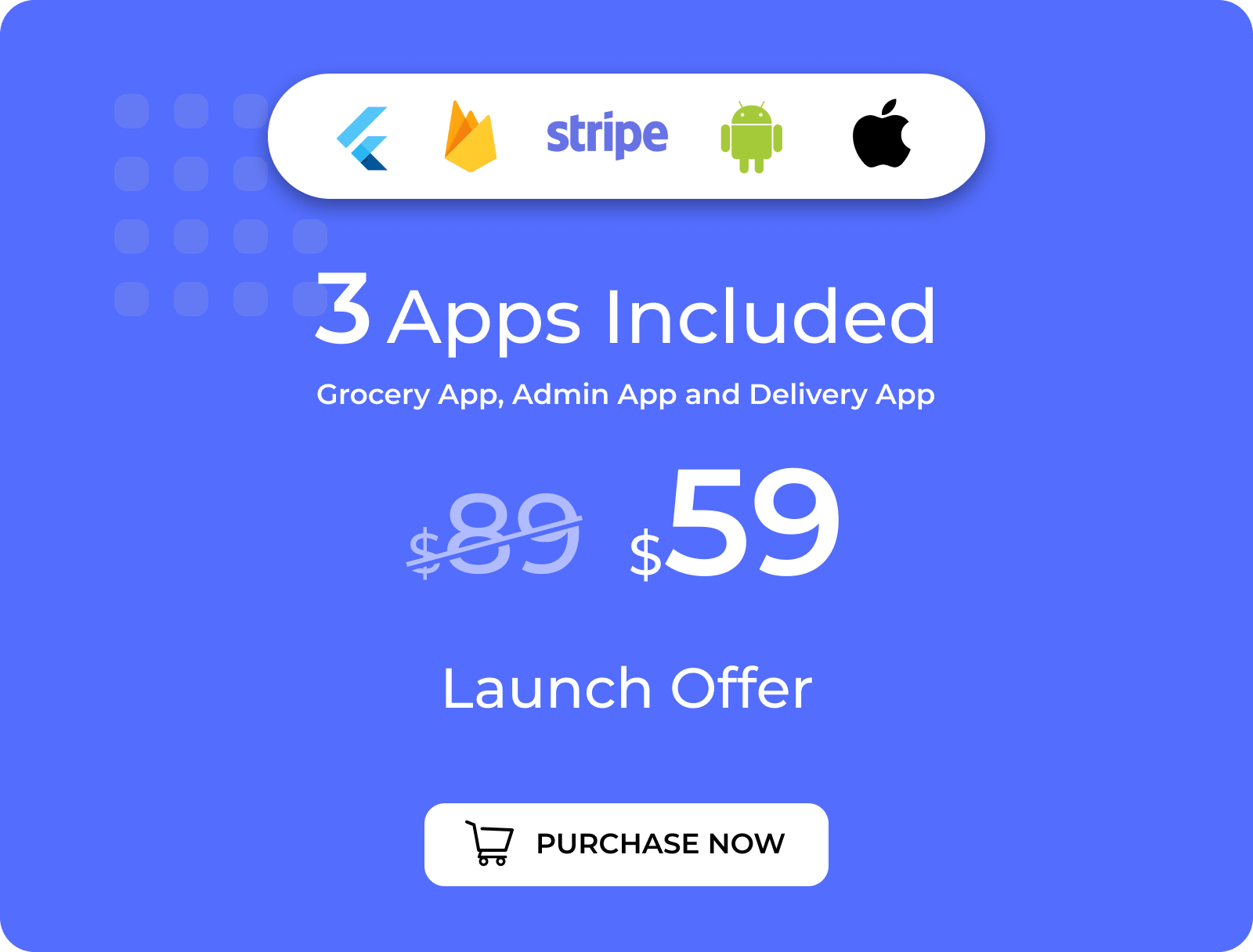 Grocery Store, Delivery app, Admin app - 2