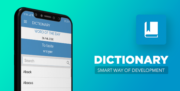 Dictionary Template for Android Android Ecommerce Mobile App template