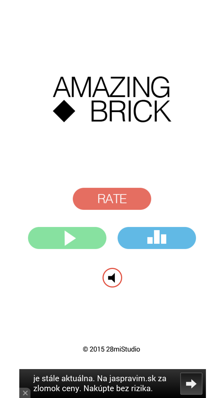Amazing Brick Template AdMob + leaderboard - 3