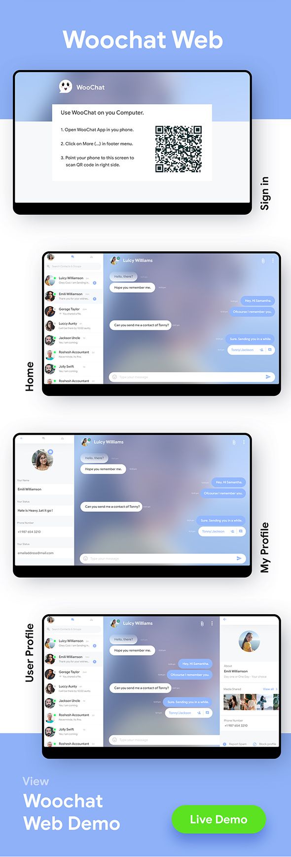 Chatting & Group Chatting Android App Template + iOS App Template | Calling App | Social App Flutter - 4