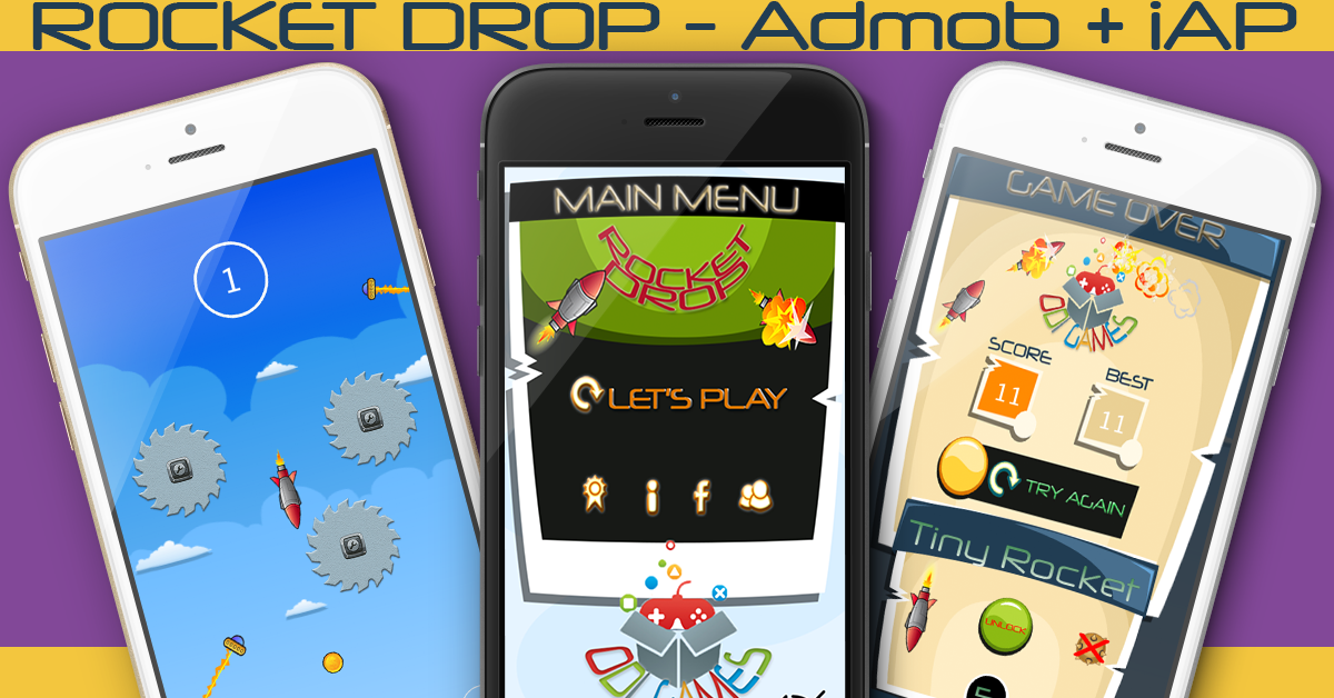 BackPack Ride - iOS - Android - iAP + ADMOB + Leaderboards + HeyZap - 5