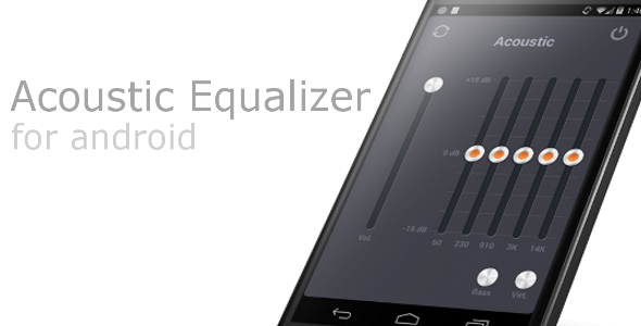 Acoustic Equalizer (EQ) Android Music &amp; Video streaming Mobile App template
