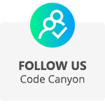 Follow me on CodeCanyon
