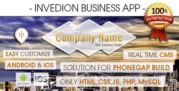 Business App With CMS - Android & iOS [ 2020 Edition ] Android News &amp; Blogging Mobile App template