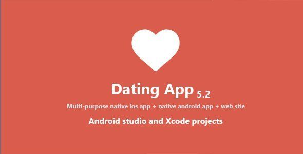Dating App - web version, iOS and Android apps Android Chat &amp; Messaging Mobile App template