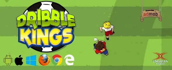 Dribble Kings - HTML5 Football Game (.capx) Android Game Mobile App template