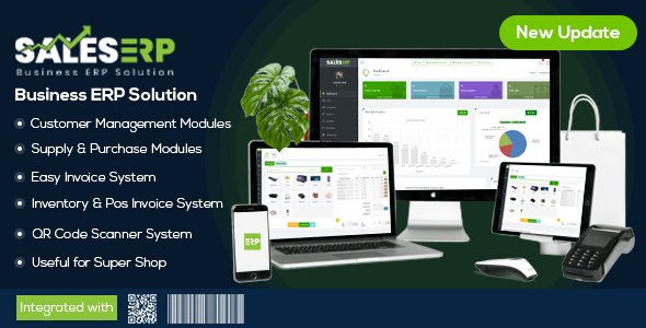 ERP – Business ERP Solution / Product / Shop / Company Management Android Ecommerce Mobile App template