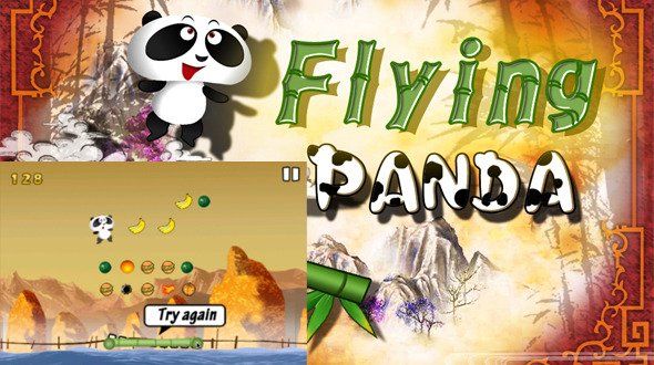 Flying Panda : Game For Android With AdMob Android Game Mobile App template