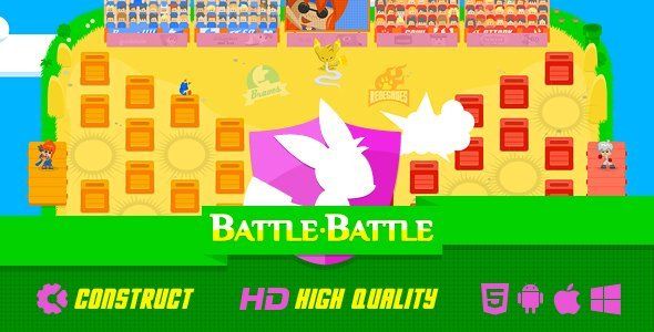 Game BattleBattle Android  Mobile App template