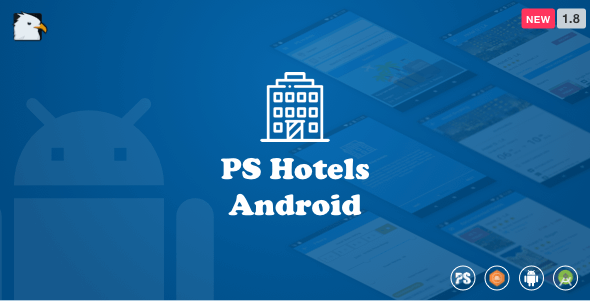 Hotels Android App With Material Design & PHP Backend (V1.8) Android Travel Booking &amp; Rent Mobile App template