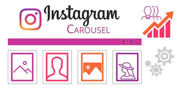 Instagram Carousel for Prestashop Android Ecommerce Mobile App template