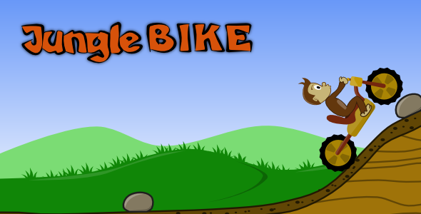 Jungle Bike Android Game Mobile App template