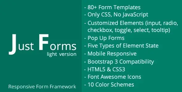 Just Forms Light Android Developer Tools Mobile App template