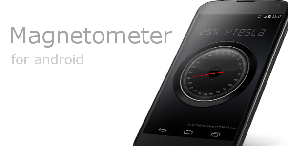 Magnetometer (Metal & Magnet detector) Android Mobile App template