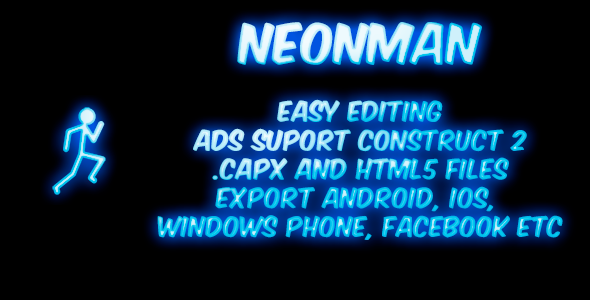Neonman Android  Mobile App template