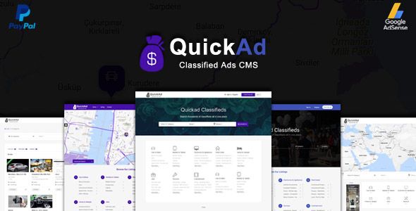 Quickad - ­Classified Ads CMS PHP Script
