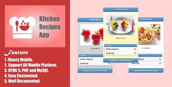 Kitchen Recipe App