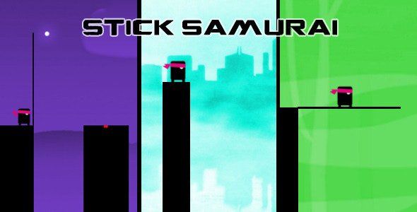 Stick Samurai Android Game Mobile App template