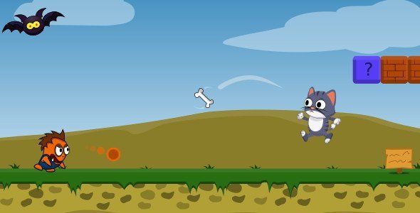 Super Cat Android Game Mobile App template