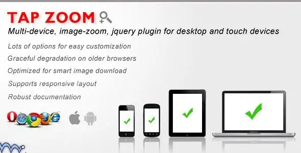 Tap Zoom Android  Mobile App template