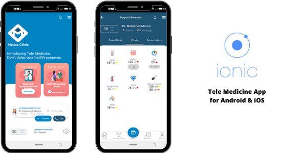 Tele Medicine App Ionic  Mobile App template
