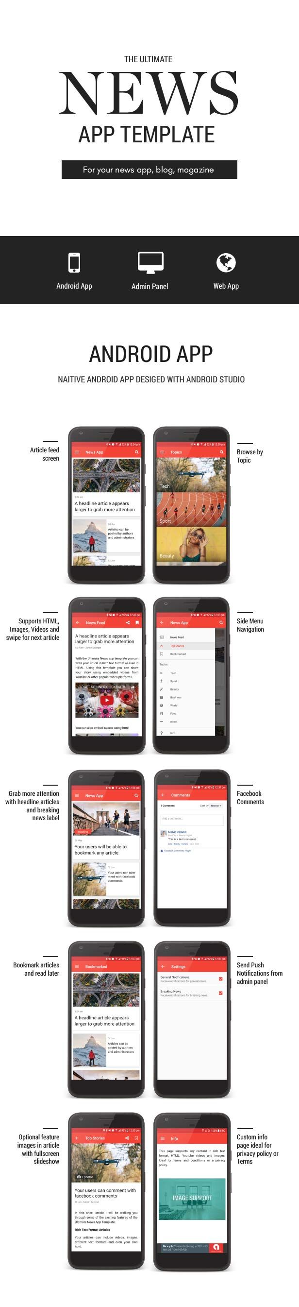 The Ultimate News App Template - 5