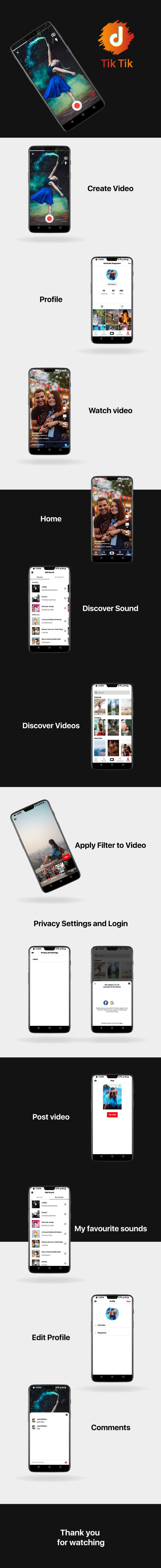 TicTic -  Android media app for creating and sharing short videos - 5