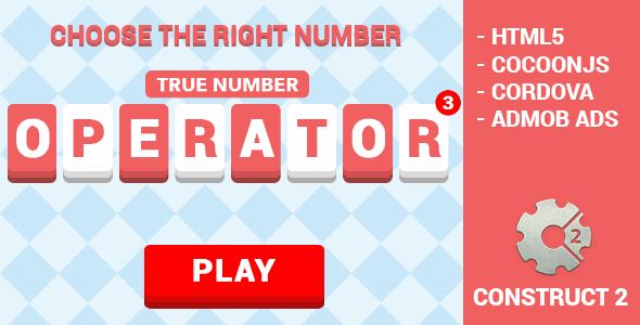 True Number Android Game Mobile App template