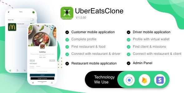 UberEatsClone – Ionic and Firebase    